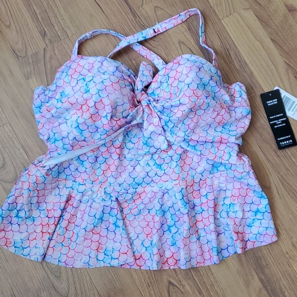 torrid Other - Mermaid 🧜‍♀️ bathing suit top. Brand new